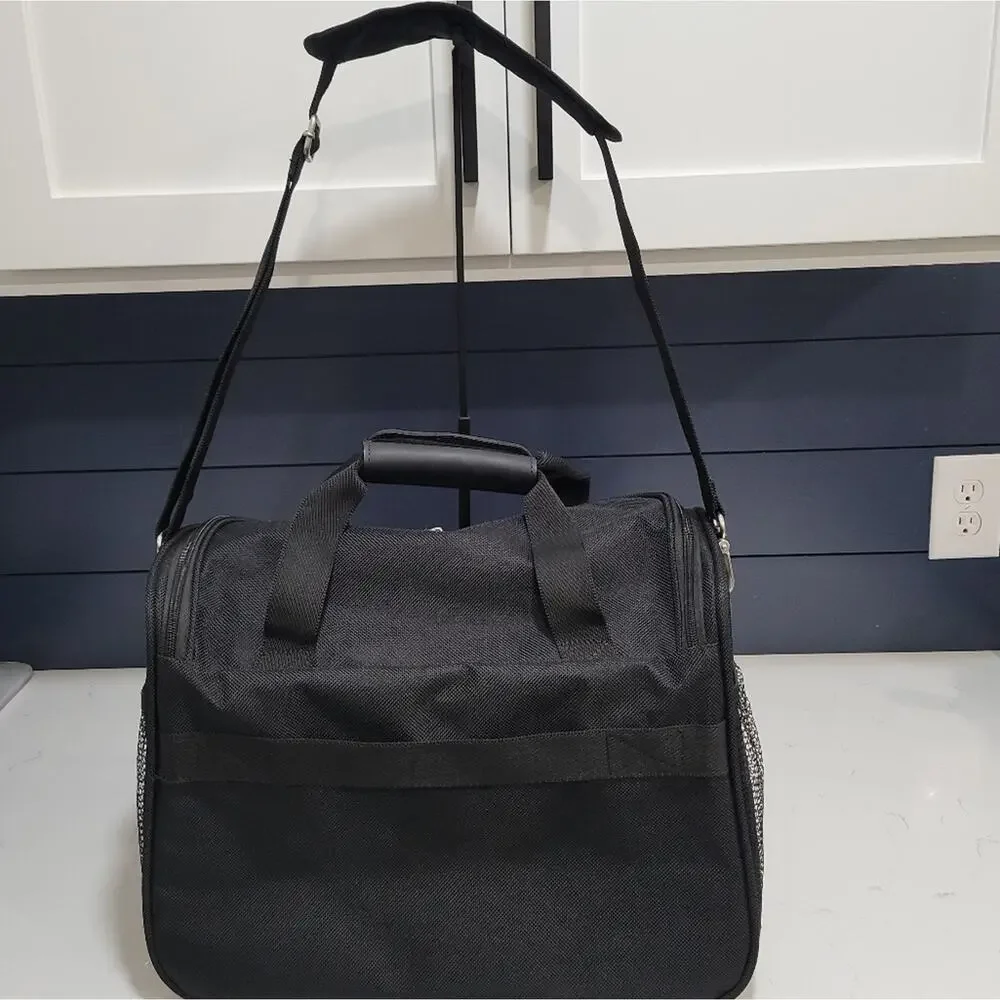 Samsonite Travel Tote Laptop Sleeve Zippered pockets EUC Measurements in photos